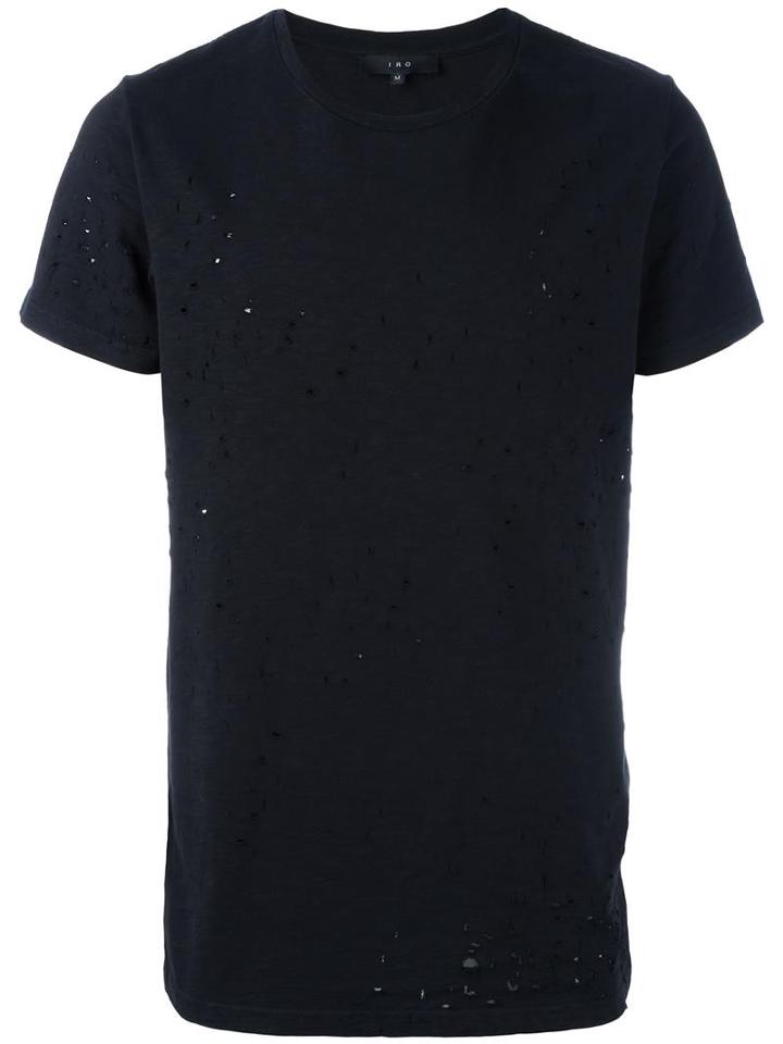 Iro 'felix' T-shirt, Men's, Size: Small, Black, Cotton