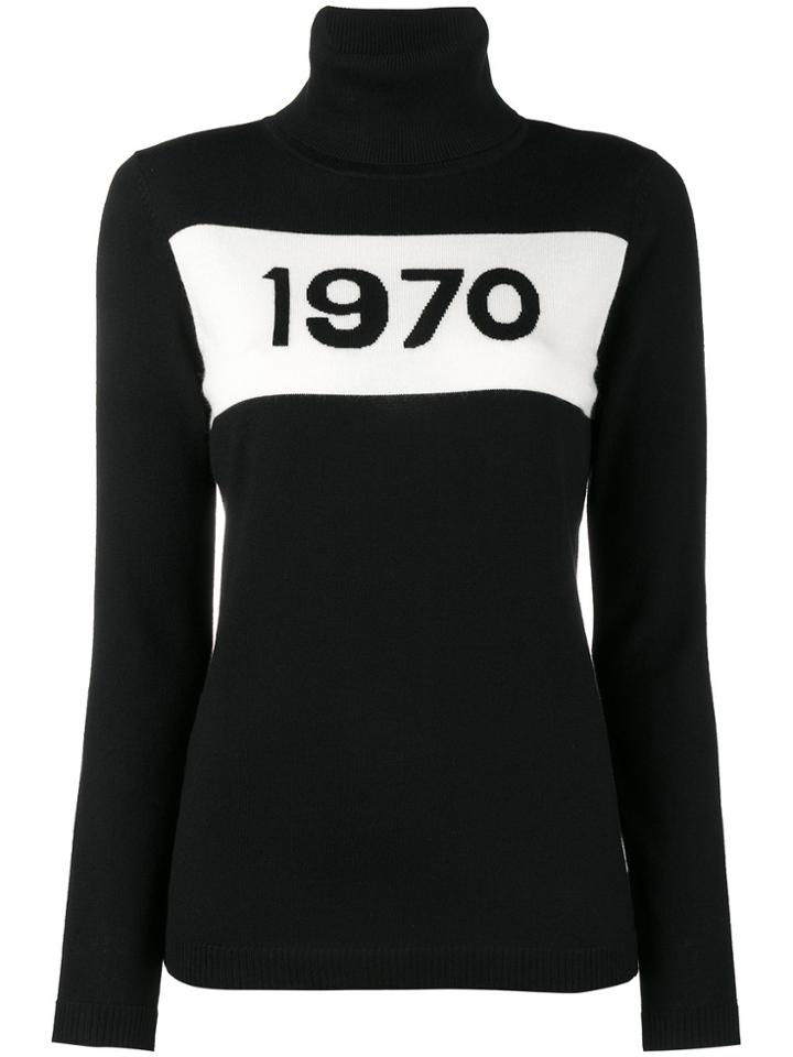 Bella Freud 1970 Turtle Neck Jumper - Black