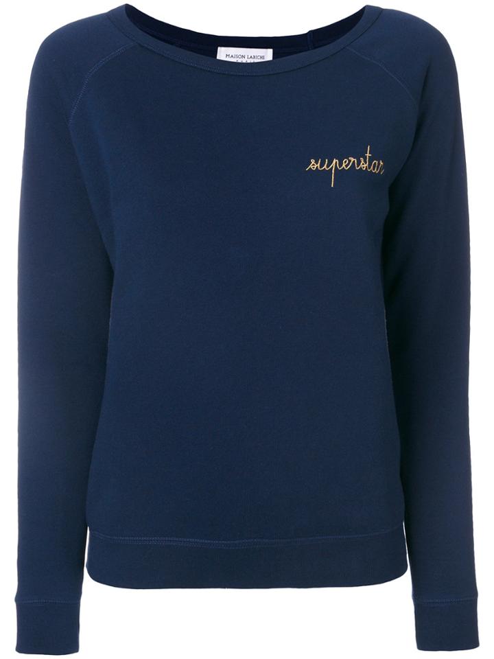 Maison Labiche Superstar Sweatshirt - Blue