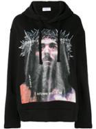 Ih Nom Uh Nit Jesus Print Hoodie - Black