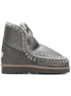 Mou Eskimo Metallic Boots - Grey