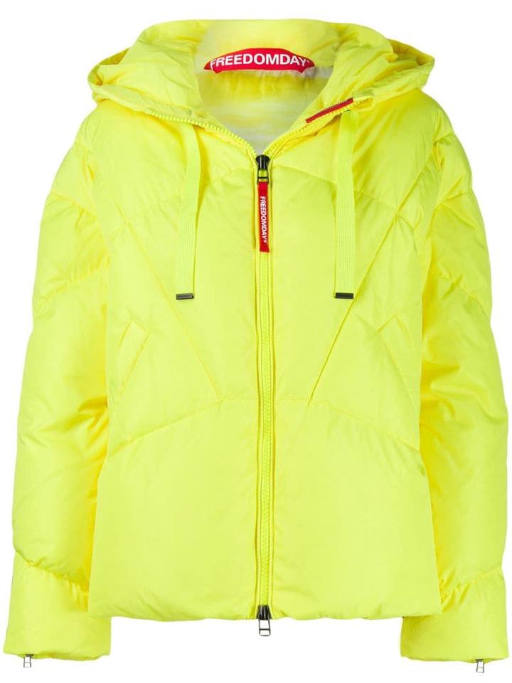 Freedomday Padded Rain Jacket - Yellow