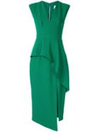 Ginger & Smart Elixer Peplum Dress - Green
