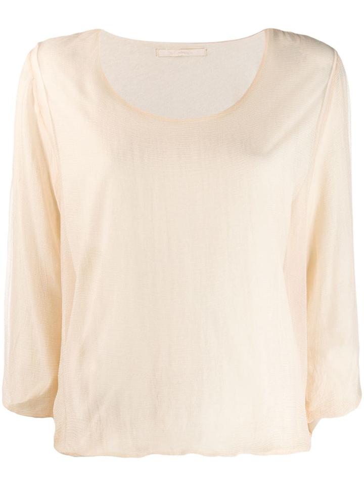 Elsa Esturgie Relaxed-fit Blouse - Neutrals