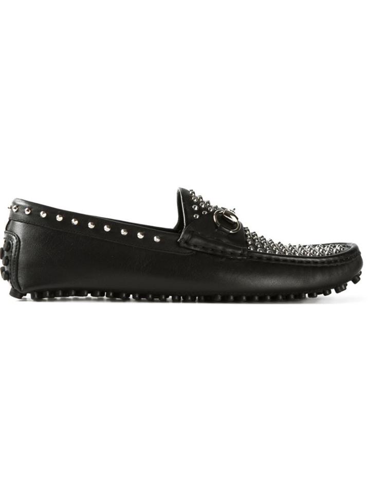 Gucci Studded Loafers