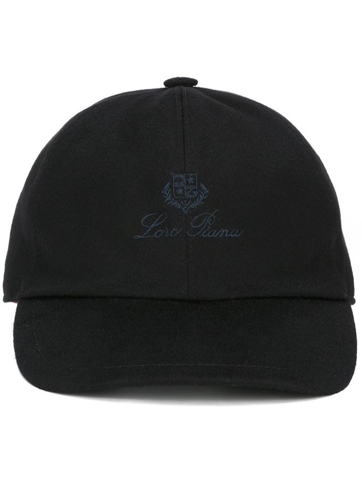 Loro Piana Embroidered Logo Cap