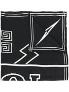 Givenchy Graphic Print Scarf - Black
