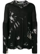 Di Liborio Bleached Effect T-shirt - Black