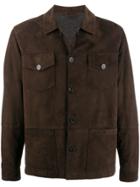 Altea Long-sleeve Fitted Jacket - Brown