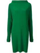 Norma Kamali - All In One Dress - Women - Polyester/spandex/elastane - Xs, Green, Polyester/spandex/elastane