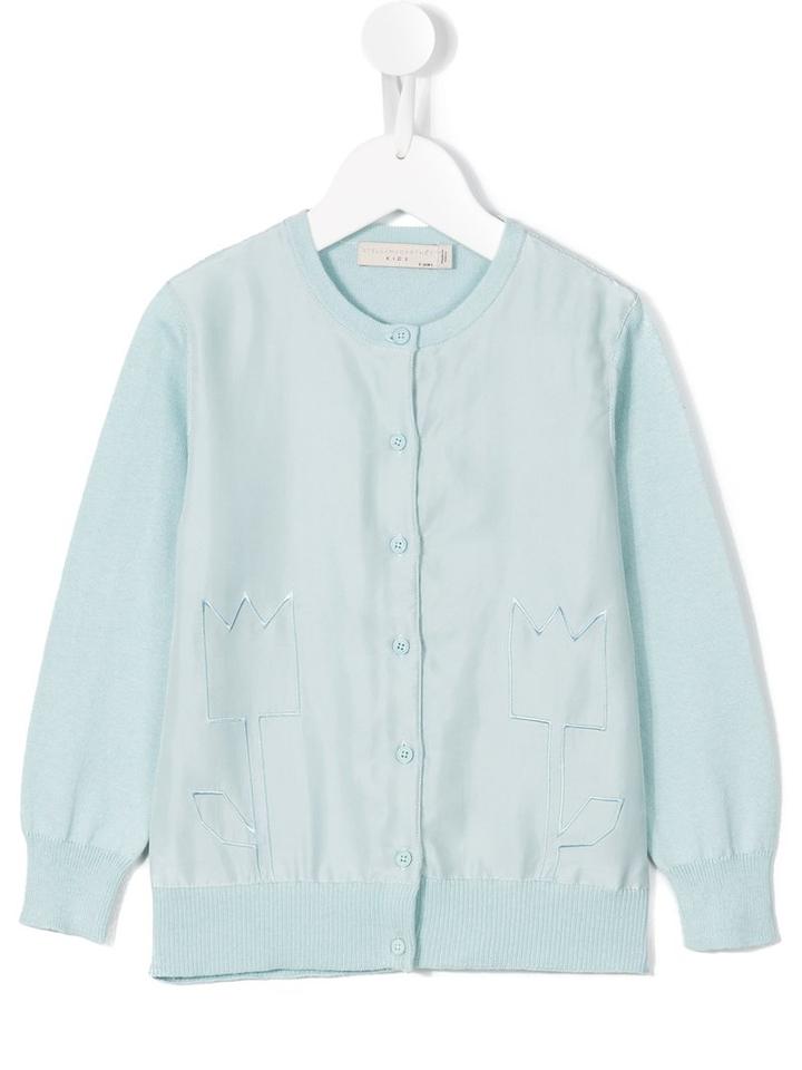 Stella Mccartney Kids Portia Cardigan, Girl's, Size: 10 Yrs, Blue
