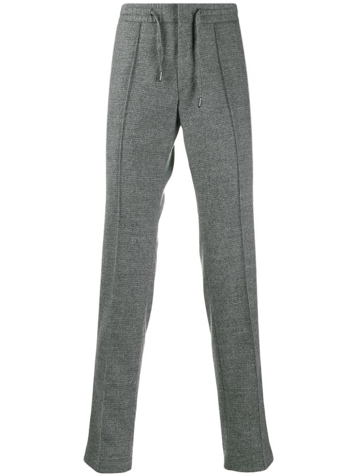 Karl Lagerfeld Ash Straight Leg Trousers - Grey