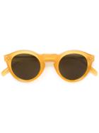 Céline Eyewear Round Frame Sunglasses - Yellow & Orange