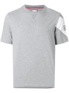 Moncler Gamme Bleu Panelled Sleeve T-shirt - Grey