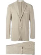 Boglioli Two-piece Suit, Men's, Size: 52, Nude/neutrals, Cotton/spandex/elastane/cupro