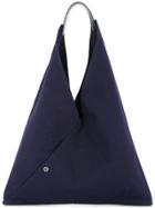 Cabas Triangle Tote - Blue