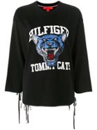 Hilfiger Collection Tomcats Sequin T-sweatshirt - Black