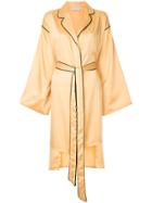 Pose Arazzi Pyjama Kimono Top - Yellow & Orange