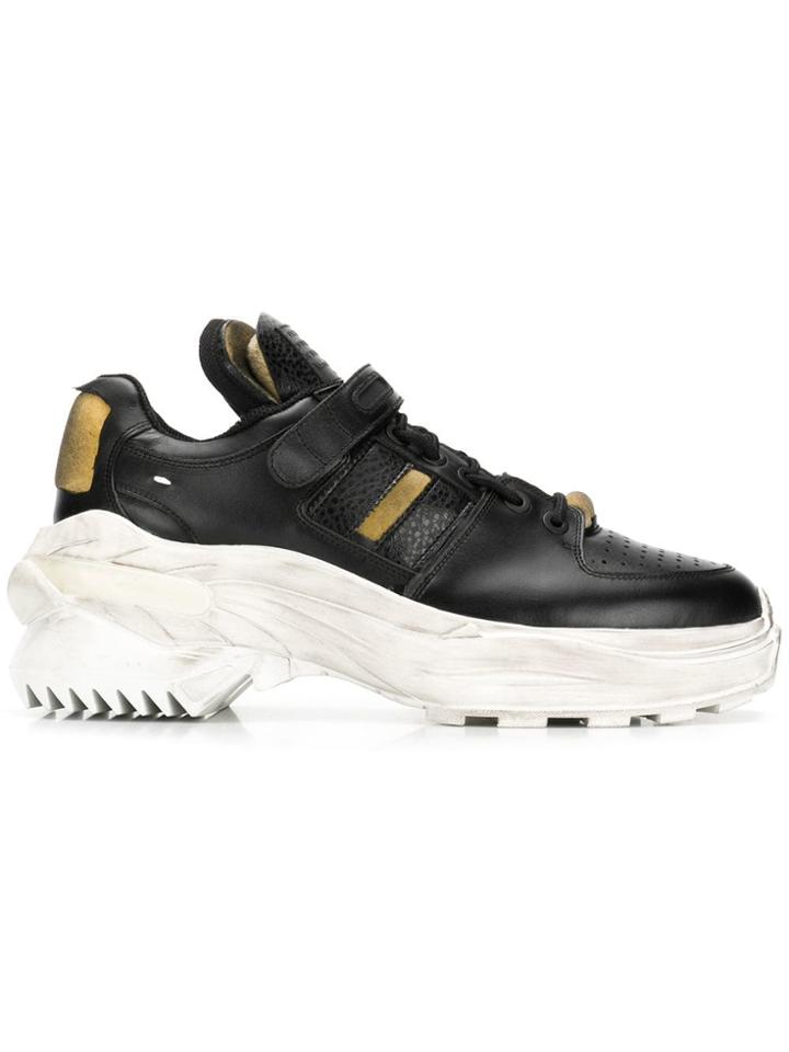 Maison Margiela Artisanal Low-top Sneakers - Black