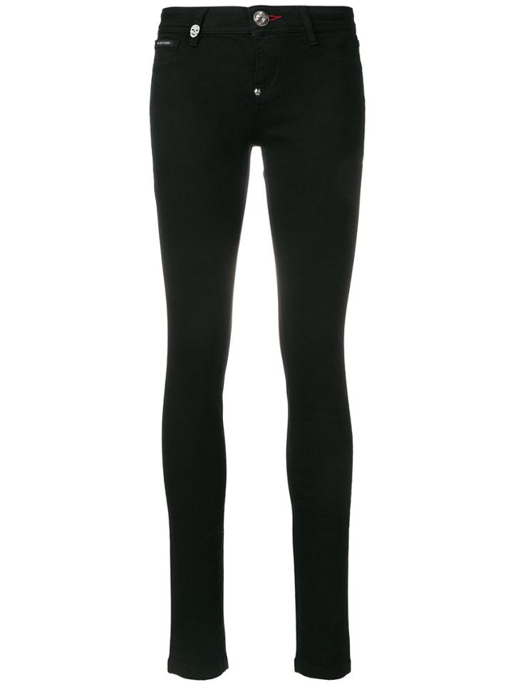 Philipp Plein Skinny Fitted Jeans - Black