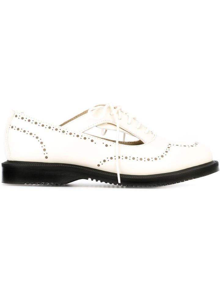 Dr. Martens Cut-out Brogue Shoes
