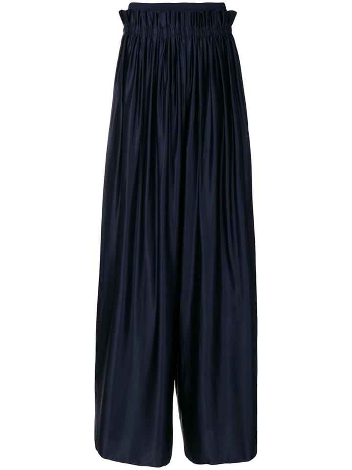 Opening Ceremony Tartan Double-zip Trousers - Blue