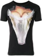 Vivienne Westwood Anglomania Bustier Print T-shirt - Black