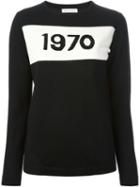 Bella Freud '1970' Sweater, Women's, Size: Large, Black, Wool