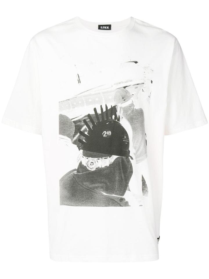 Upww Graphic Print T-shirt - White