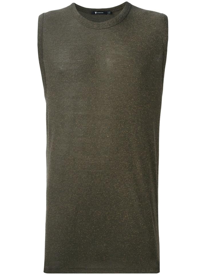 T By Alexander Wang Sleeveless T-shirt - Green