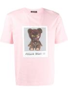 Neil Barrett Fetish Bear T-shirt - Pink