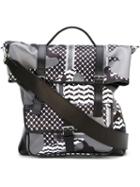 Neil Barrett Multi Print Shoulder Bag