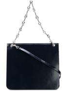 Corto Moltedo 'jesse' Shoulder Bag, Women's, Blue, Calf Leather/nappa Leather