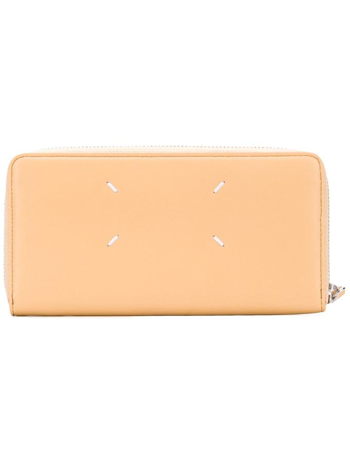 Maison Margiela Signature-numbr Wallet - Nude & Neutrals