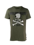 Philipp Plein Skull T-shirt - Green