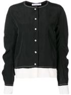 Rejina Pyo Contrast Stitching Shirt - Black
