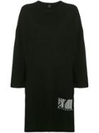 Y's Longsleeved T-shirt Dress - Black