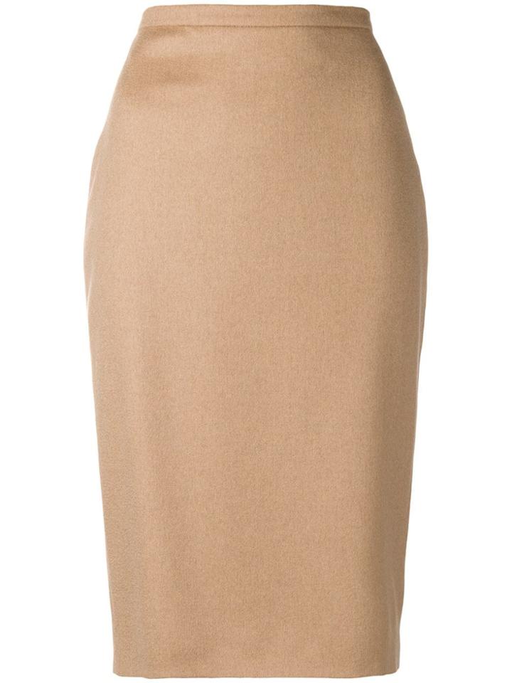Max Mara Pencil Skirt - Nude & Neutrals