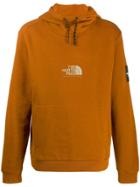 The North Face Logo Print Hoodie - Brown