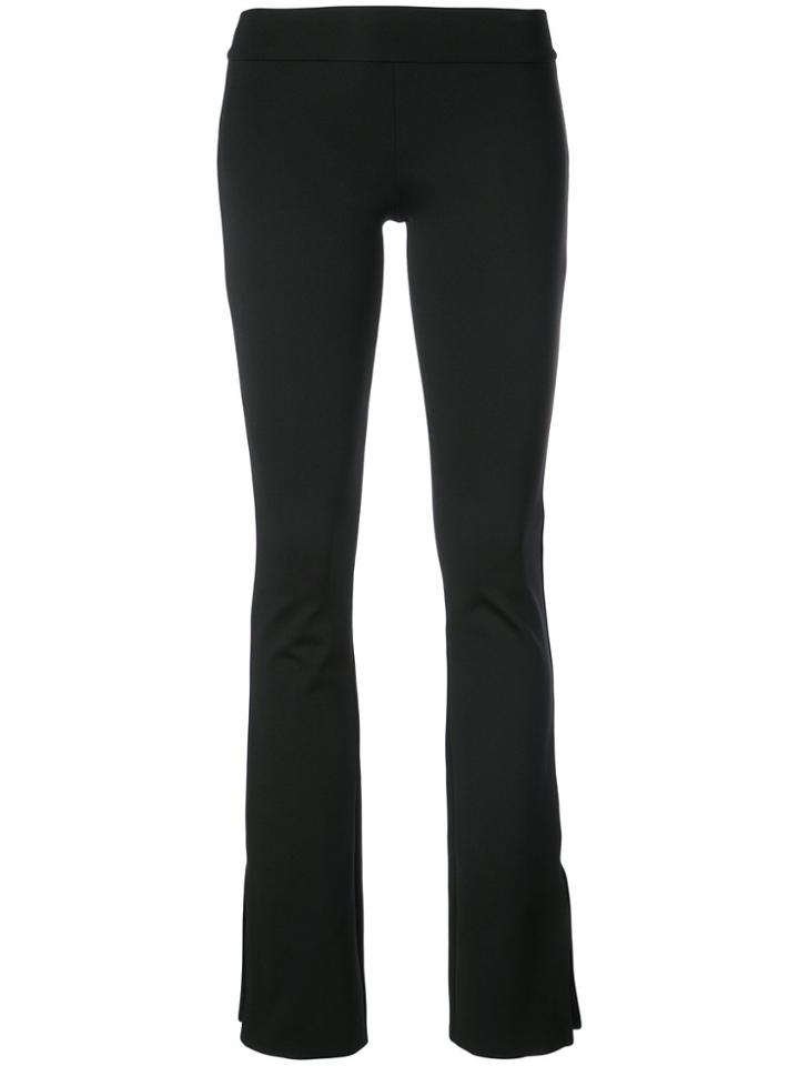 The Row Kick Flare Trousers - Black