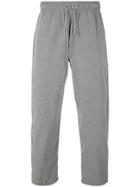Blood Brother Cropped Track Pants - Grey