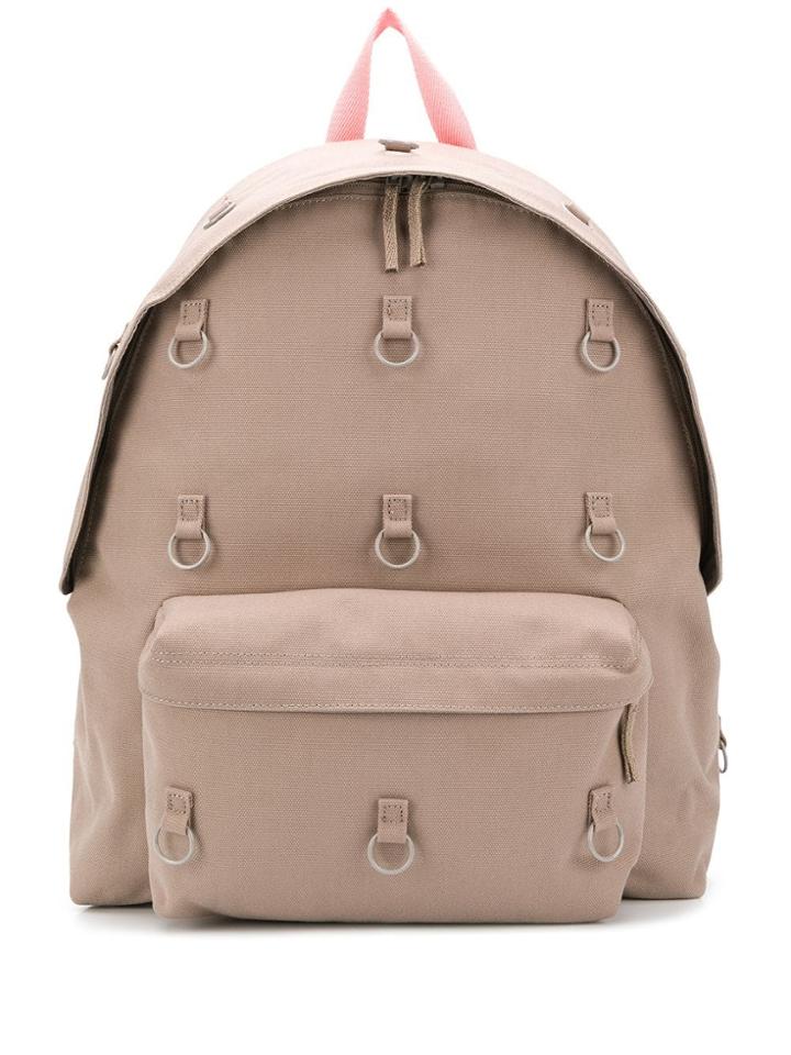 Raf Simons X Eastpack Buckle Detail Backpack - Grey
