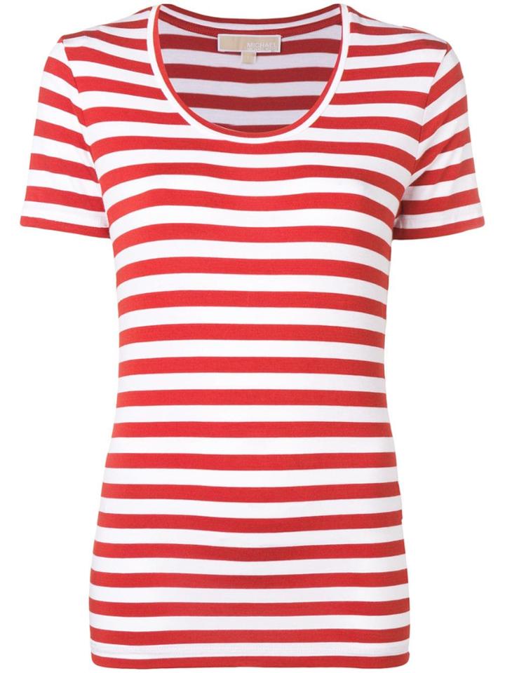 Michael Michael Kors Striped T-shirt - Red