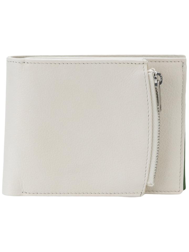 Maison Margiela Contrast Bi-fold Wallet - White