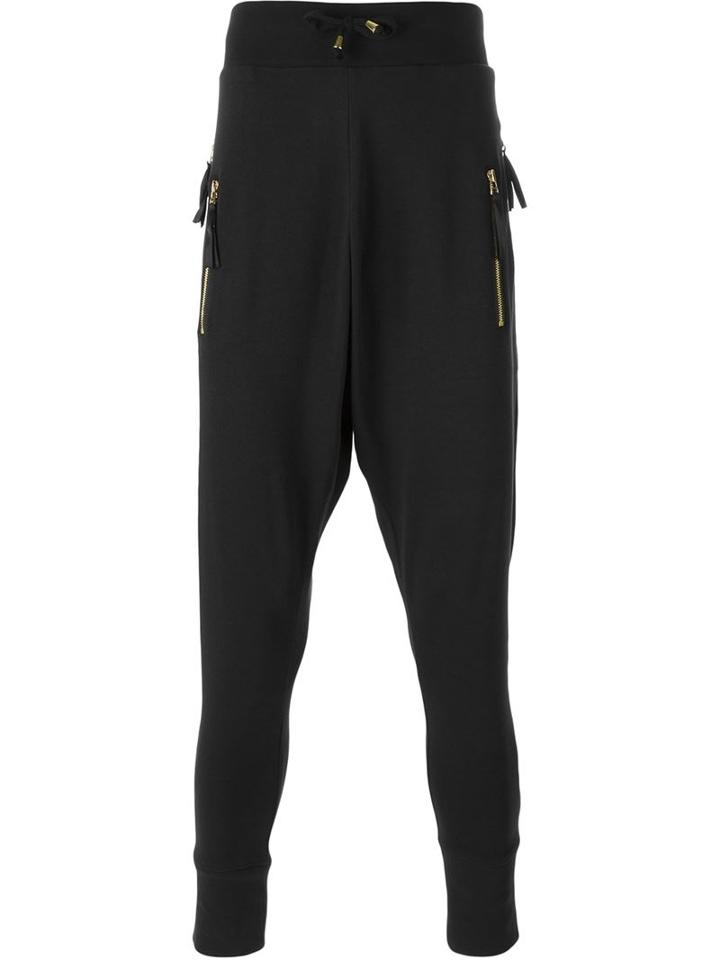 Unconditional Zip Track Pants, Men's, Size: Small, Black, Cotton