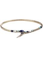 Roberto Cavalli Gemstone Snake Belt