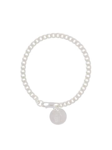 Biis Rubbish Bin Charm Chain Bracelet - Metallic