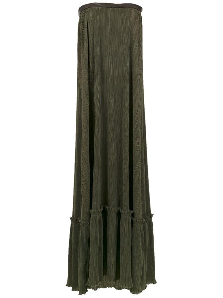 Adriana Degreas 'tqc' Pleated Dress - Green