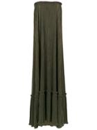 Adriana Degreas 'tqc' Pleated Dress - Green