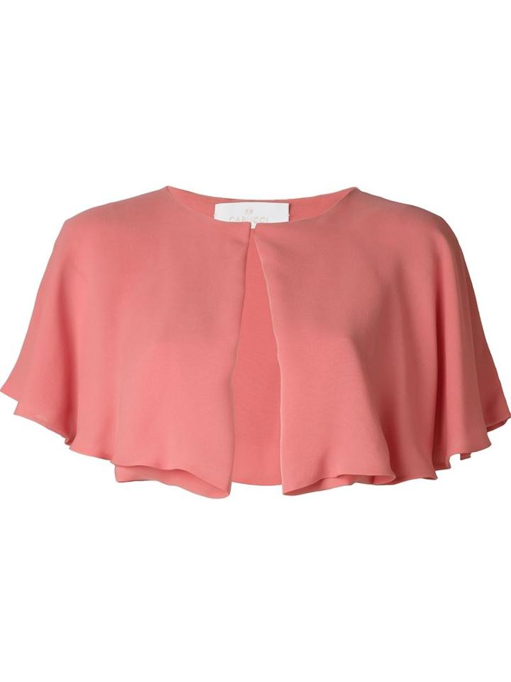 Capucci Shrug Top, Women's, Size: 40, Pink/purple, Viscose
